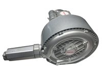 Ventilateur à anneau AC haute pression 50Hz à faible bruit 380V 550W souffleur d'air électrique pour étang à poissons