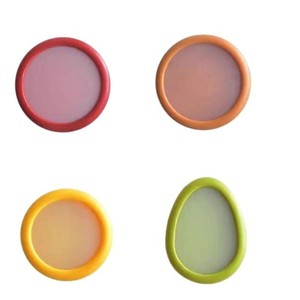 Avocado Saver and Tomato Holder-Modern Plastic Set of 4 Reusable Storage Containers for Kitchen <b>Fridge</b> - Product Image 5