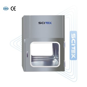 SCITEK Air Shower Pass Box 700x700x700mm Clean Booth Pass Box para laboratorio - Product Image 1