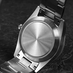 Montre automatique de plongée vintage, saphir, luminescente, revêtement antireflet, lunette en céramique, étanche, montre-bracelet pour homme - Product Image 5