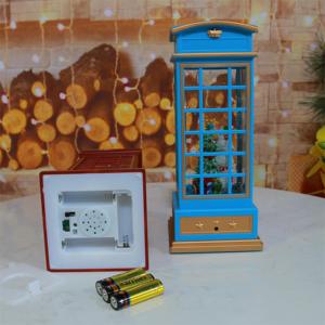 สินค้ามาใหม่ ไฟ LED โทรศัพท์บูธ 1 ลิตร แสงวอร์มไวท์ พร้อมน้ำ สำหรับตกแต่งวันคริสต์มาส ของขวัญสำหรับเด็ก - Product Image 4