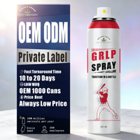 Spray Adhésif Multisports OEM. Efficace pour le padel, le pickleball, les chaussures de basket et les gants de gardien.