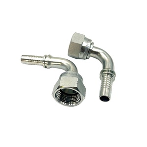 26791 26791W hembra JIC <span class=keywords><strong>37</strong></span> ° giratorio 90 ° codo <span class=keywords><strong>2</strong></span> piezas manguera engarzada accesorios de extremo de manguera hidráulica codo de acero - Product Image 1