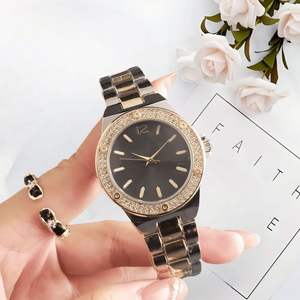 Women's Business Alloy Watch with Quartz Movement Stainless Steel Band Chronograph-JING - Product Image 2