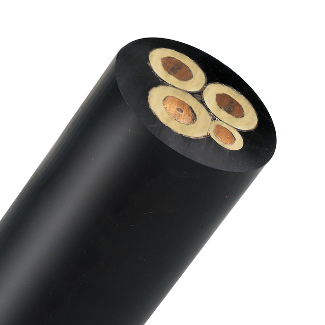 HUADONG Underwater 450/750V Flexible Copper Conductor Rubber Jacket Pompe a Eau Submersible Pump Cable