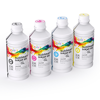 Encre de sublimation Baiyin de haute qualité, sûre et écologique, 1000 ml, certifiée CE, multicolore, pour presse à chaud à plat