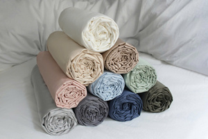 ผ้าปูที่นอนใยไผ่ออร์แกนิค 100% ขนาดและสีตามสั่ง ระบายอากาศได้ดี เย็นสบาย  ชุดเครื่องนอน เสื้อผ้า และสิ่งทอแฟชั่น - Product Image 6