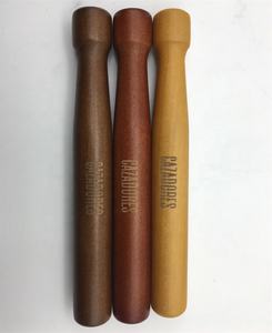 Pilon à cocktail en bois personnalisé pour mélanger le <span class=keywords><strong>rhum</strong></span> glacé, la menthe, le mojito, l'ail, le poivre, avec des dents en relief - Product Image 4