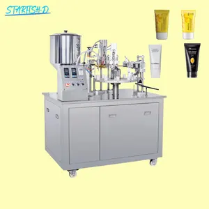 Automatic Plastic Soft Toothpaste Tube Paste Cream Glue Filling Sealing Machine