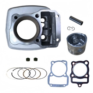 ชุดซ่อมลูกสูบพร้อมปะเก็น 150 ซีซี 62 มม. ชุดกระบอกสูบบิ๊กบอร์ สำหรับรถฮอนด้า CG125 CG150 125 ซีซี 156FMI 162FMJ อะไหล่รถเอทีวีและมอเตอร์ไซค์ - Product Image 3