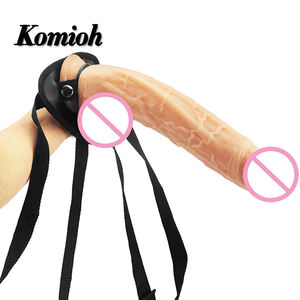 Godemiché pour femme avec <span class=keywords><strong>ceinture</strong></span> de 12 pouces, pénis super long, masculin, énorme jouet réaliste, 8 couleurs, 2018, vente en gros - Product Image 2