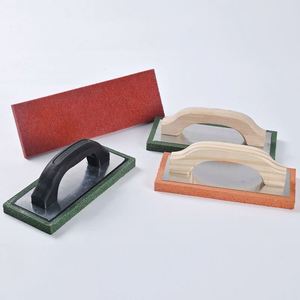 Pegangan kayu kelas industri ergonomis DIY sekop untuk semen beton <span class=keywords><strong>Grout</strong></span> & plester lantai ubin Finish dengan fitur persegi - Product Image 5