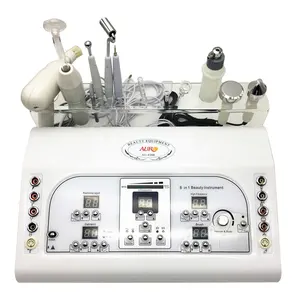 Machine de beauté multifonctionnelle 8 en 1 machine de soins de la peau équipement de nettoyage du visage par ultrasons