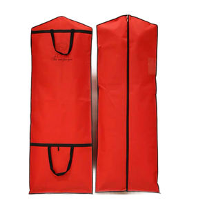 Sacs à vêtements de voyage en PP non tissé grand espace personnalisé, résistant à la poussière et réutilisable, contenu professionnel pour robe de mariée - Product Image 2