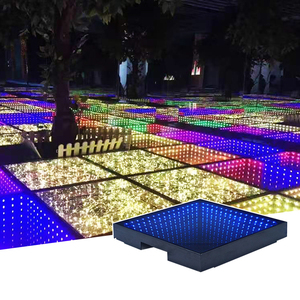 SUEZ Pista de baile Luz de escenario Inalámbrico Magnético Infinito Abismo Espejo 3D LED Pista de baile con estuche de vuelo - Product Image 6