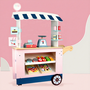 Vente chaude : <span class=keywords><strong>magasin</strong></span> de jouets en bois personnalisé pour enfants, pour jeux de <span class=keywords><strong>r</strong></span>ôle, cuisine et jouets alimentaires - Product Image 2