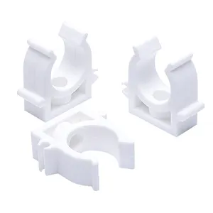 TPS Pipe clamp Different models can be linked plastic wall cable clip Commonly used in decoration pipe clip