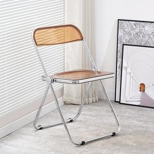 Wholesale Acrylic Modern Comfy Portable <b>White</b> Resin Folding Banquet Beach Outdoor Garden <b>Dining</b> <b>Chair</b> for Event Hotel - Product Image 4