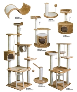 Griffoir pour chat de haute qualité, marque NUANBEI, MDF et sisal, écologique, vente en gros, lit de repos, tour, arbre à chat - Product Image 6