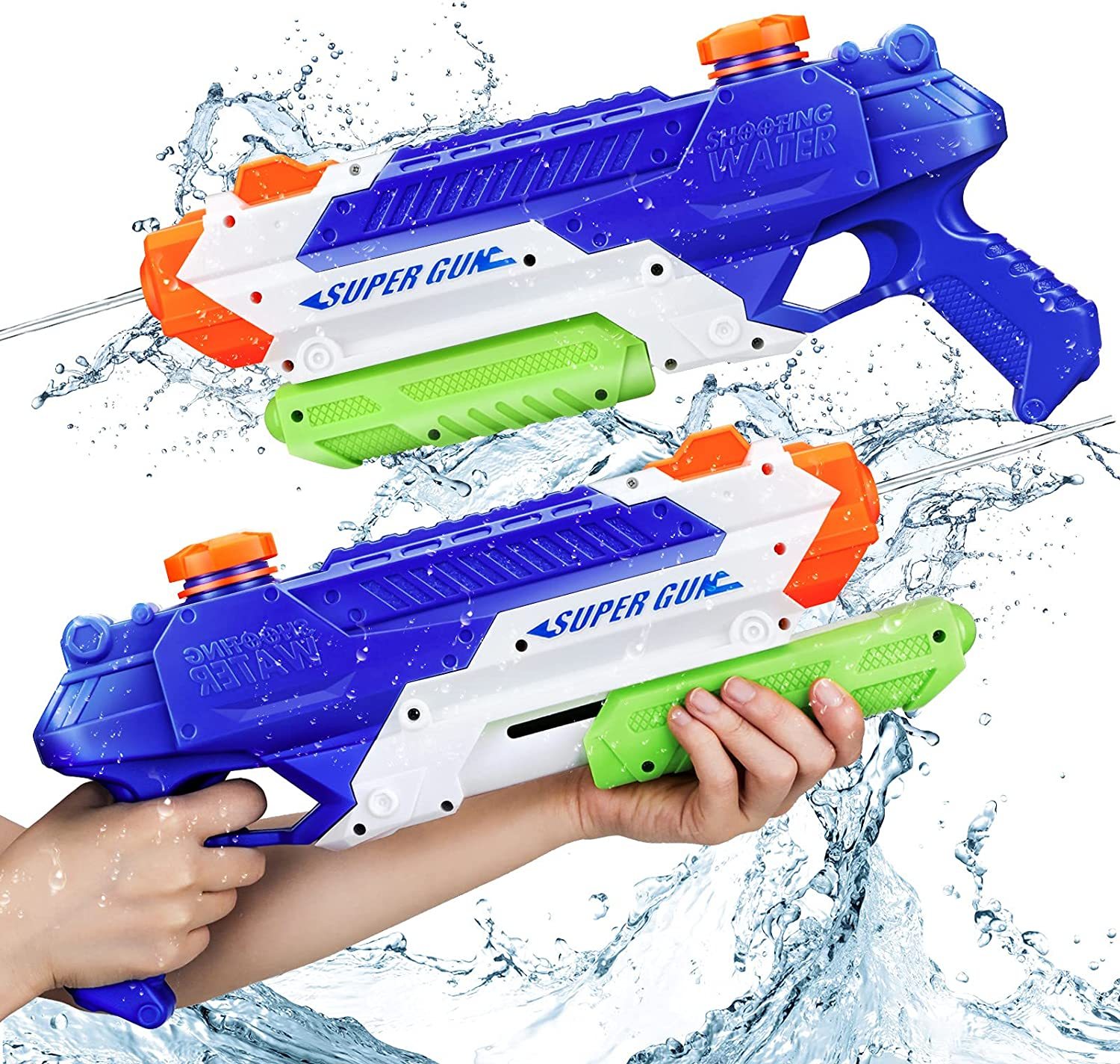 Automatische Wasserpistolen Elektrische Wasserpistole Mit Hoher Kapazität Für Kinder & Erwachsene Lange Reichweite Schnellfeuer Super Soaker