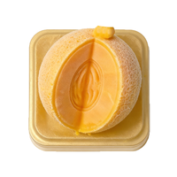 Offre Spéciale : Glace à la crème saveur cantaloup, sucettes glacées 3D virales, bâtonnets glacés au chocolat au lait, dessert glacé exotique, crème glacée molle
