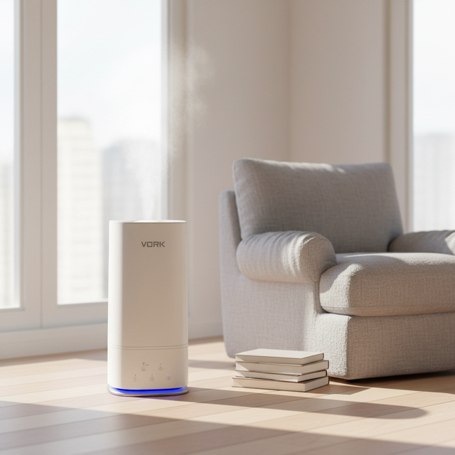 Intelligent WiFi-controlled Ultrasonic Cold Mist Humidifier with 4-liter Capacity - Whole-house Humidifier