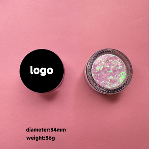 High Pigment Long Lasting Waterproof Glitter <strong>Eyeshadow</strong> Single Cruelty Free Vegan Private Label <strong>Shimmer</strong> <strong>Eyeshadow</strong> - Product Image 4
