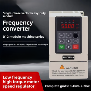 Variador de Frecuencia Monofásico de 220V, Modelo D12, Control Preciso, 0.4/0.75/1.5/2.2kW para Bomba de Agua - Product Image 4