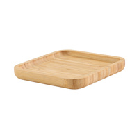 OEM/ODM Plateau de service en bambou Plateau en bois Plateau de légumes Mini Plateaux pour servir des aliments pour gâteaux Thé Salade de fruits Dessert