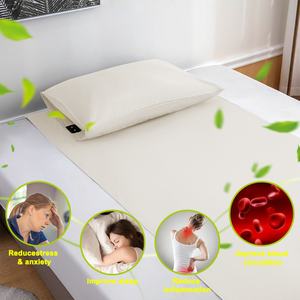 Drap plat conducteur de qualité hôtelière, durable, 400TC, écologique, brodé, pour usage domestique, hospitalier et hôtelier - Product Image 1