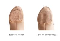 Nouveautés 2026 – Chaussures de danse jazz classiques en cuir véritable PU (brun ou noir) à semelle fendue, style premium, pour la vente en gros
