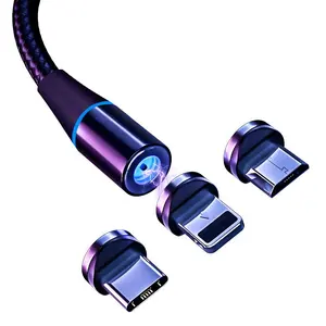 2021 Handy aufladen magnetisches USB-Kabel oem odm Datenleitung 3a schnell aufladen des magnetisches USB-Kabel