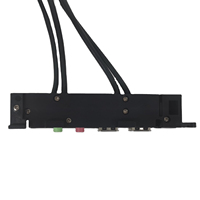 Panel Frontal para PC de Escritorio PWM con Puertos Duales USB 3.0 y USB 2.0, Construcción de PVC y Cobre, en Stock