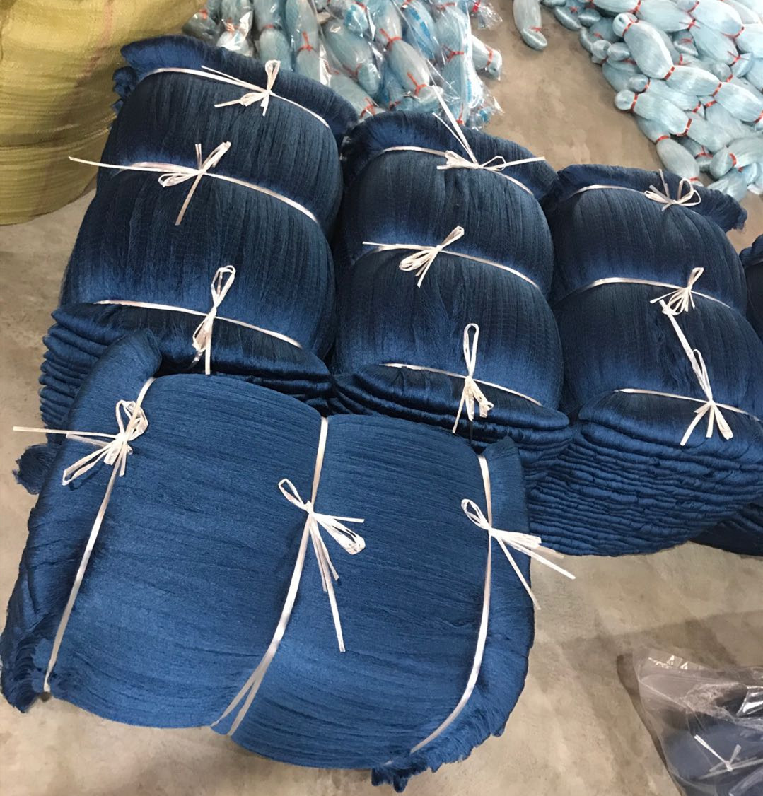 Рыболовная сеть из полиэстера, 190d/2ply x 2 дюйма x 400md x 700 м, мультифиламентная, полиэстер