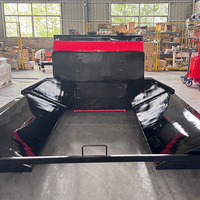 Chariot élévateur électrique à batterie lithium-ion personnalisé de 20 tonnes, chariot à palettes motorisé, roues en nylon PU, rouge noir, garantie 1 an - marque afuko