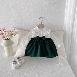 Robe de princesse élégante pour bébés et tout-petits, printemps-automne, vêtements pour enfants, filles, premier anniversaire - Product Image 6