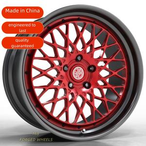 168 moyeux de roue de voiture de tourisme en alliage d'aluminium forgé léger à deux pièces personnalisés pour Mercedes-Benz W140 W126 <span class=keywords><strong>BMW</strong></span> <span class=keywords><strong>E38</strong></span> E39 Audi - Product Image 3
