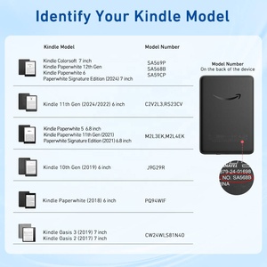 Étui <span class=keywords><strong>Kindle</strong></span> vintage style <span class=keywords><strong>livre</strong></span> personnalisé <span class=keywords><strong>pour</strong></span> <span class=keywords><strong>Kindle</strong></span> Paperwhite 12e génération 2024, coque arrière magnétique amovible style <span class=keywords><strong>livre</strong></span> - Product Image 5