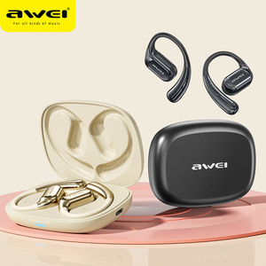 <strong>AWEI</strong> Noise Cancelling TWS Earphones &amp; <strong>Headphones</strong> Open Ear Design Blue-tooth Wireless Headset - Product Image 2