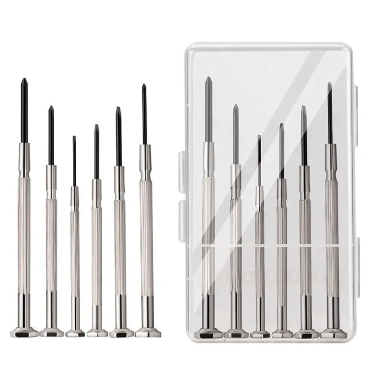 Watch Clock Small Screwdriver Slotted Cross Household set Tool Metal Precision Screwdriver