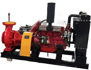 उच्च दबाव डीजल इंजन शक्तिशाली फायर पंप इलेक्ट्रिक सिंगल-स्टेज जल वितरण औद्योगिक उपयोगिता समुद्री मशीनिंग ODM