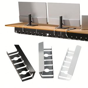 Système de gestion des câbles sous le bureau Hexcal Studio : Plateau en maille, fixation par vis, kits et accessoires - Product Image 1