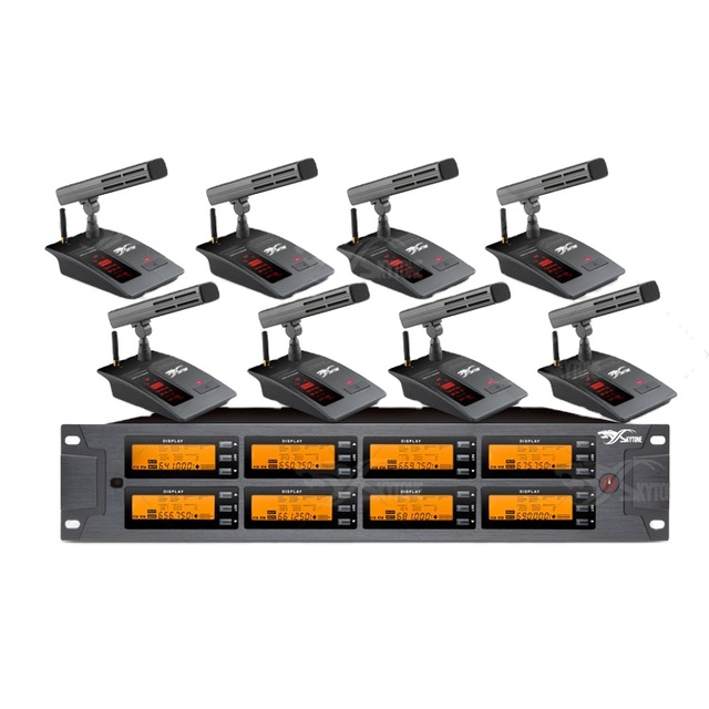 GT8008/S901 Professional Wireless Conference Microphone Audio Conference System