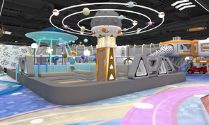 Spazio per bambini al coperto parco a tema aerospaziale eco-friendly Soft Play <span class=keywords><strong>Ball</strong></span> Pit con dimensioni personalizzate e capacità Max> 500kg - Product Image 5