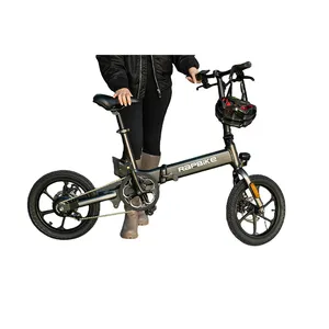 36V 6.4Ah City Bicicleta eléctrica plegable Neumático gordo Bicicleta eléctrica de montaña portátil Precio bajo para la venta
