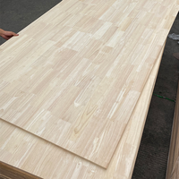Panneau stratifié en bois de caoutchouc naturel durable, qualité AA, surface lisse poncée, 1220*2440mm, plaque de bois pour plateau de table