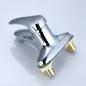 Grifo de lavabo monomando de acero inoxidable moderno para baño - Product Image 2