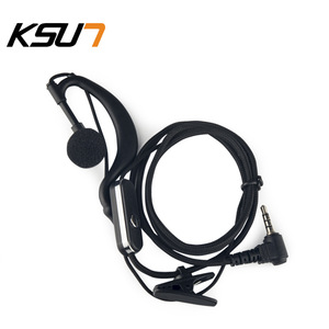 Auriculares Ksu7 con conector de 3,5 mm antideslizantes para walkie talkie Buxun X 30TFSI M2 M3 - Product Image 1