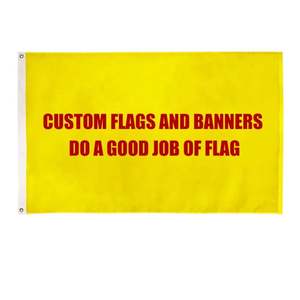 Nueva Bandera de Impresión Digital para Interiores/Exteriores de 12x18 Pulgadas, Bandera de País Personalizada con Impresión a Doble Cara, Cualquier Patrón y Tamaño Posible - Product Image 1