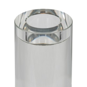 Portacandele in Cristallo Alto, Elegante Centrotavola Decorativo per la Casa - Product Image 4